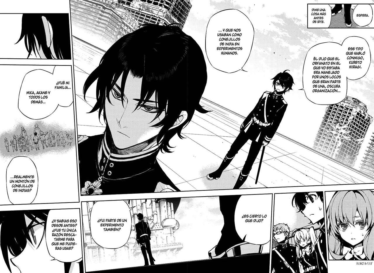 Owari no Seraph Capitulo 18: Poseído por Mahiru página 35