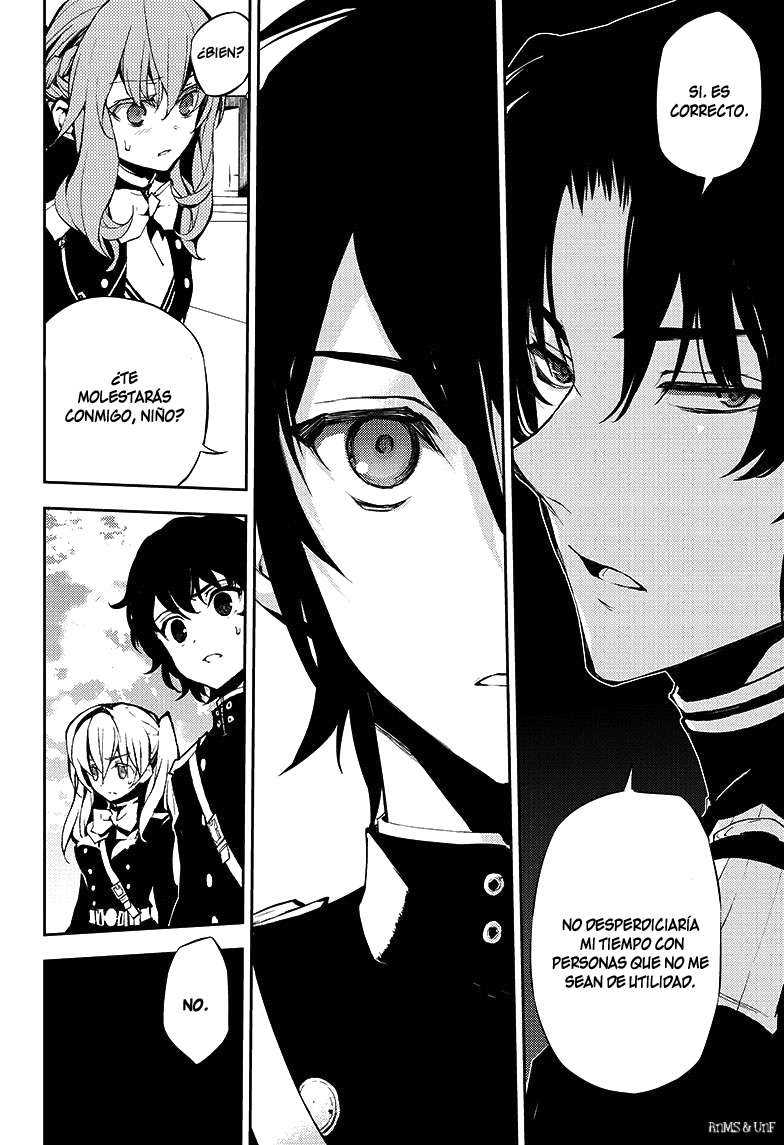 Owari no Seraph Capitulo 18: Poseído por Mahiru página 36