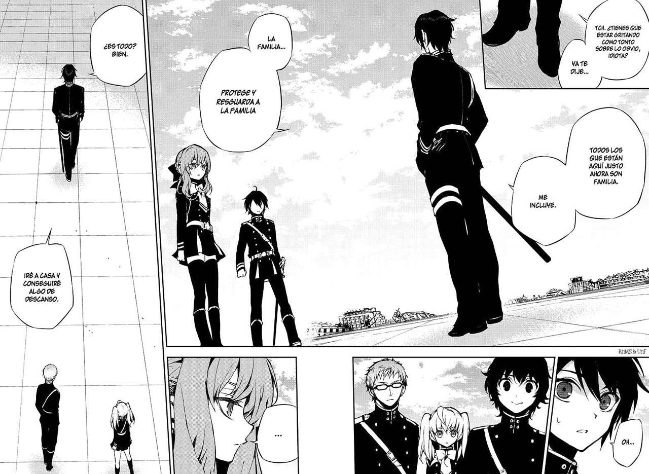 Owari no Seraph Capitulo 18: Poseído por Mahiru página 40
