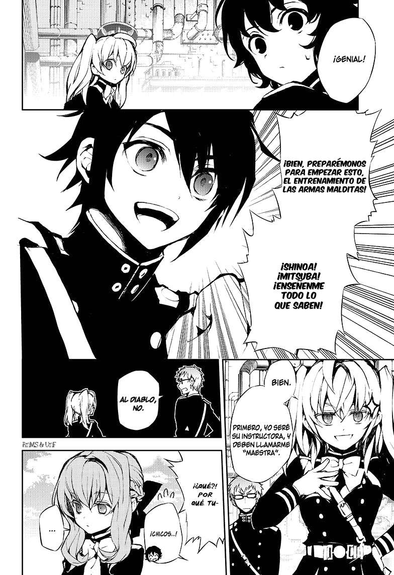 Owari no Seraph Capitulo 18: Poseído por Mahiru página 41