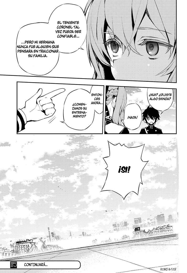 Owari no Seraph Capitulo 18: Poseído por Mahiru página 42