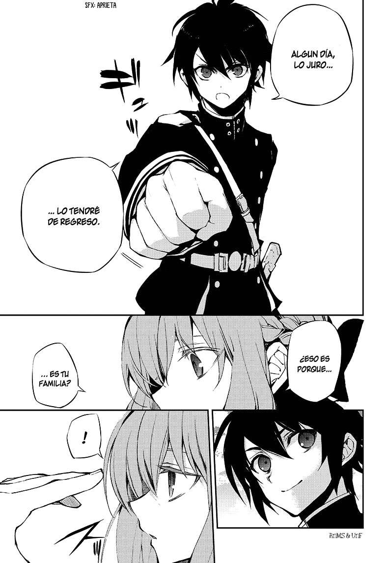 Owari no Seraph Capitulo 18: Poseído por Mahiru página 8