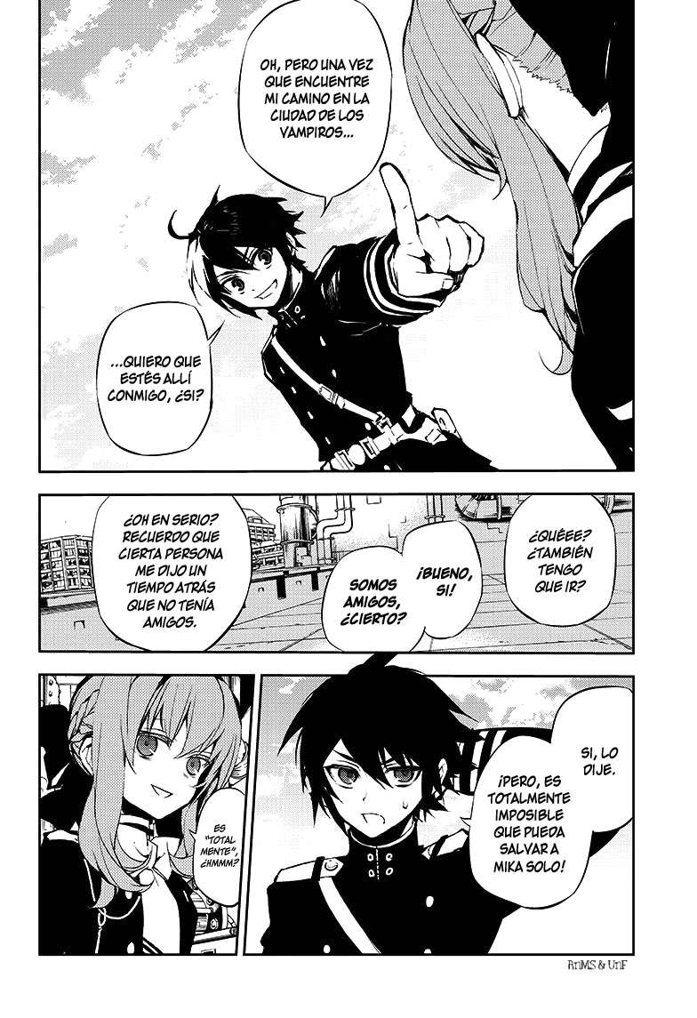Owari no Seraph Capitulo 18: Poseído por Mahiru página 9
