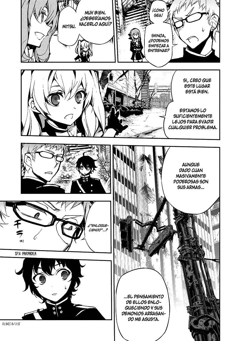 Owari no Seraph Capitulo 19: Causa de locura página 12