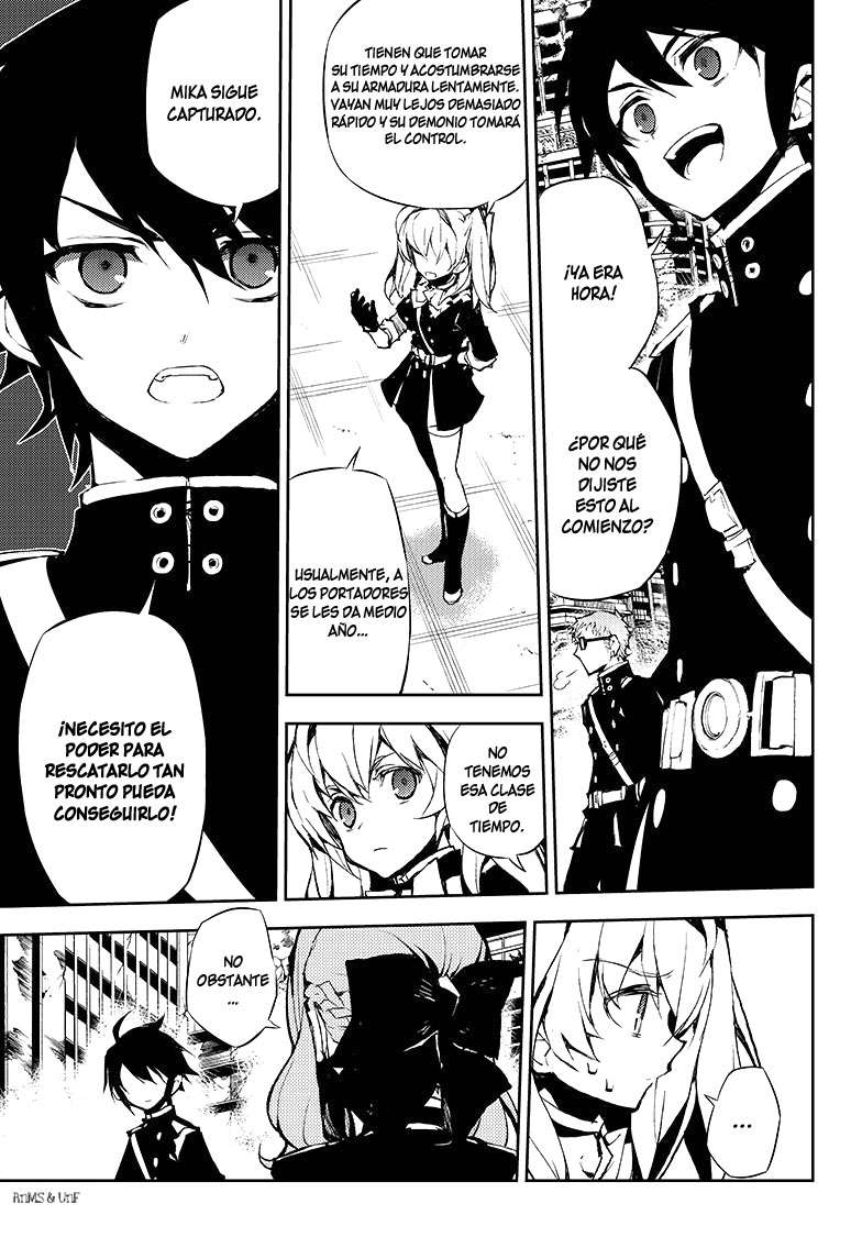 Owari no Seraph Capitulo 19: Causa de locura página 14