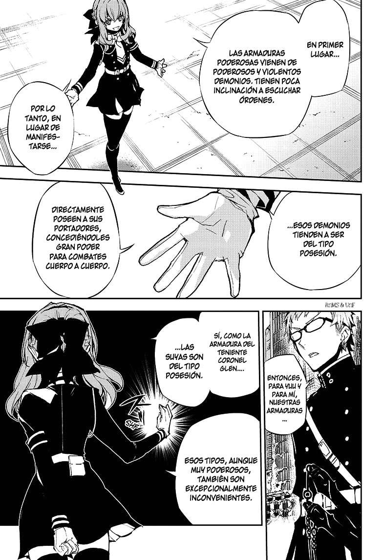 Owari no Seraph Capitulo 19: Causa de locura página 16