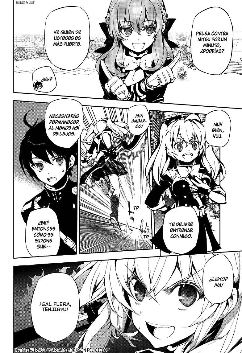 Owari no Seraph Capitulo 19: Causa de locura página 19
