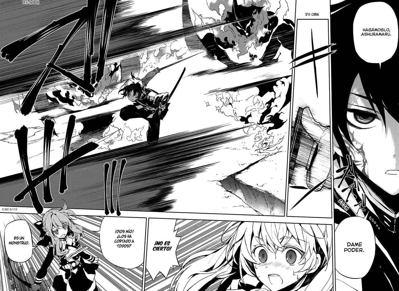Owari no Seraph Capitulo 19: Causa de locura página 22