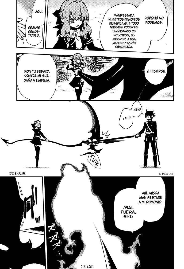 Owari no Seraph Capitulo 19: Causa de locura página 24