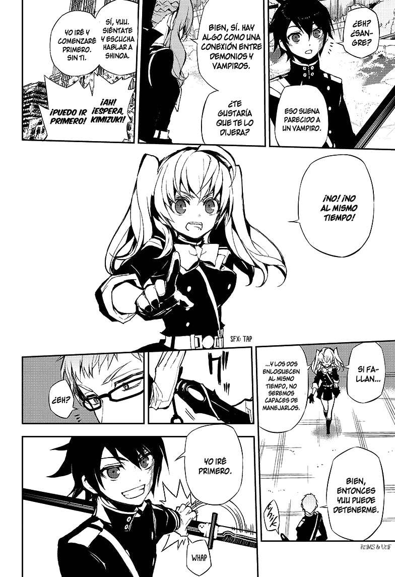 Owari no Seraph Capitulo 19: Causa de locura página 29