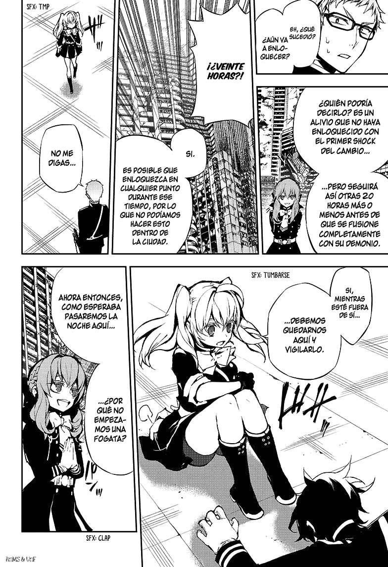 Owari no Seraph Capitulo 19: Causa de locura página 33