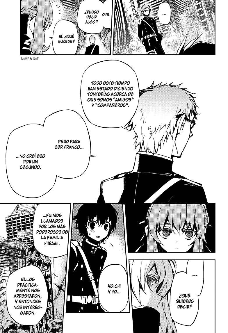 Owari no Seraph Capitulo 19: Causa de locura página 34