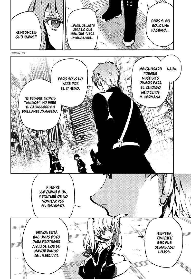 Owari no Seraph Capitulo 19: Causa de locura página 37