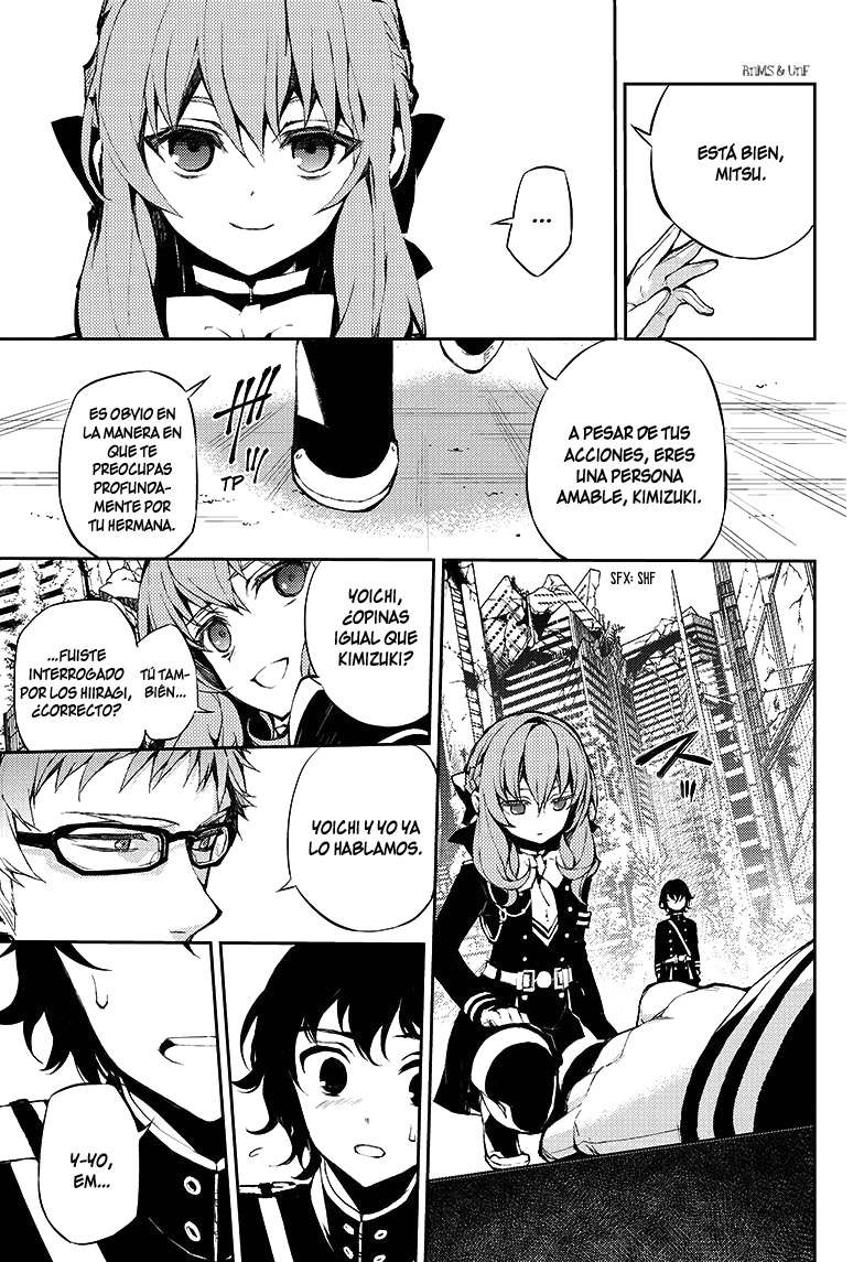 Owari no Seraph Capitulo 19: Causa de locura página 38