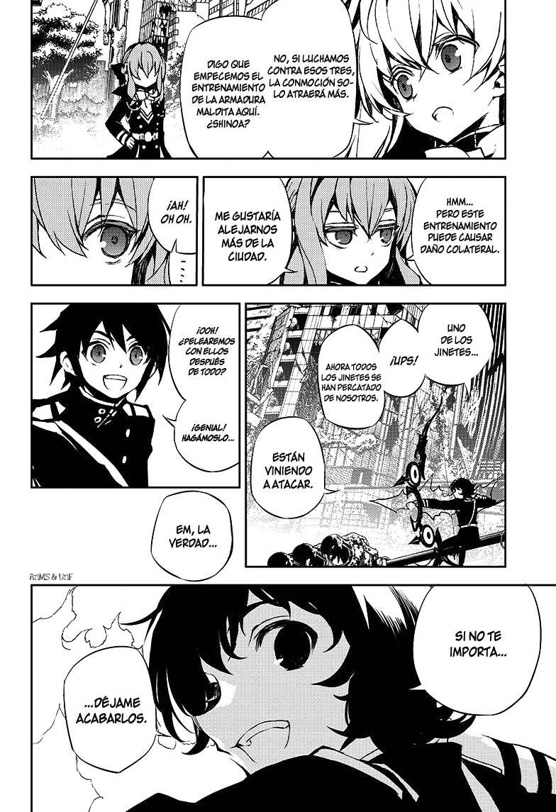 Owari no Seraph Capitulo 19: Causa de locura página 6