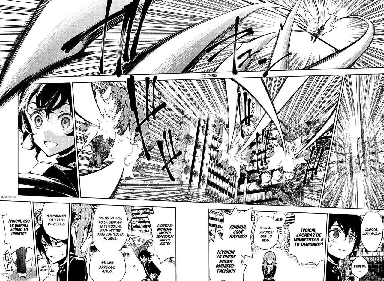 Owari no Seraph Capitulo 19: Causa de locura página 8