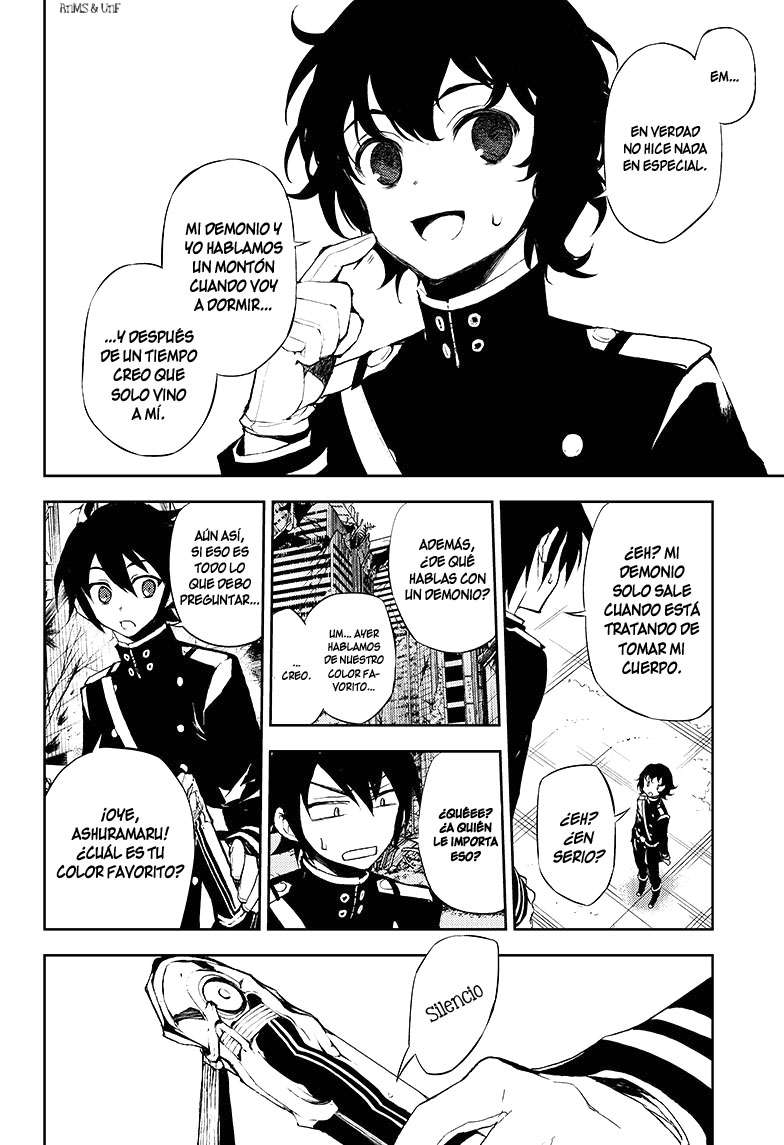 Owari no Seraph Capitulo 19: Causa de locura página 9