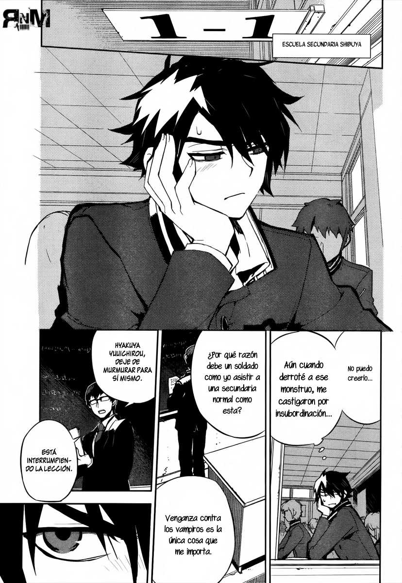 Owari no Seraph Capitulo 2: Hombre post-apocaliptico página 12