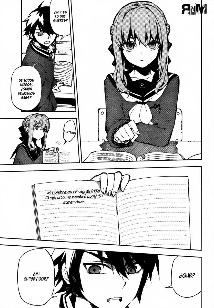 Owari no Seraph Capitulo 2: Hombre post-apocaliptico página 14