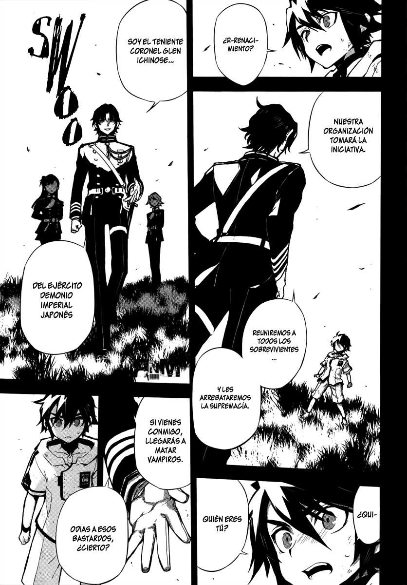 Owari no Seraph Capitulo 2: Hombre post-apocaliptico página 18