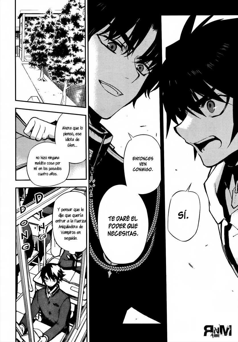Owari no Seraph Capitulo 2: Hombre post-apocaliptico página 19