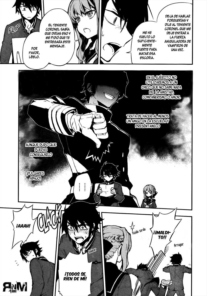 Owari no Seraph Capitulo 2: Hombre post-apocaliptico página 22