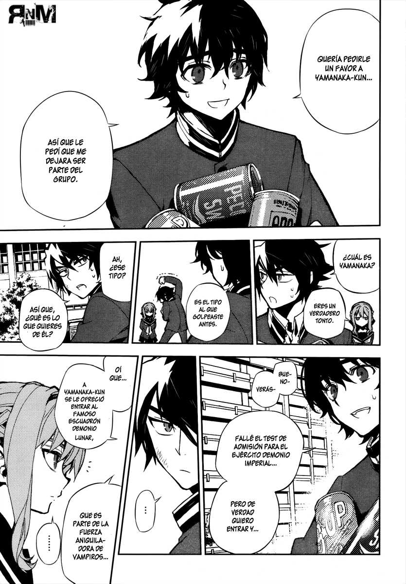 Owari no Seraph Capitulo 2: Hombre post-apocaliptico página 28