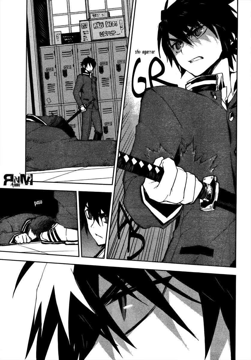 Owari no Seraph Capitulo 2: Hombre post-apocaliptico página 38