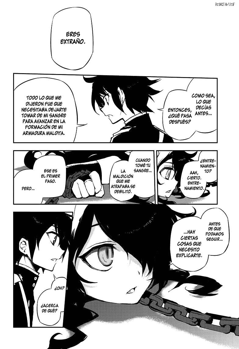 Owari no Seraph Capitulo 20: La pesadilla del demonio página 22