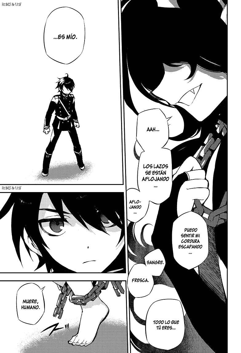 Owari no Seraph Capitulo 20: La pesadilla del demonio página 27