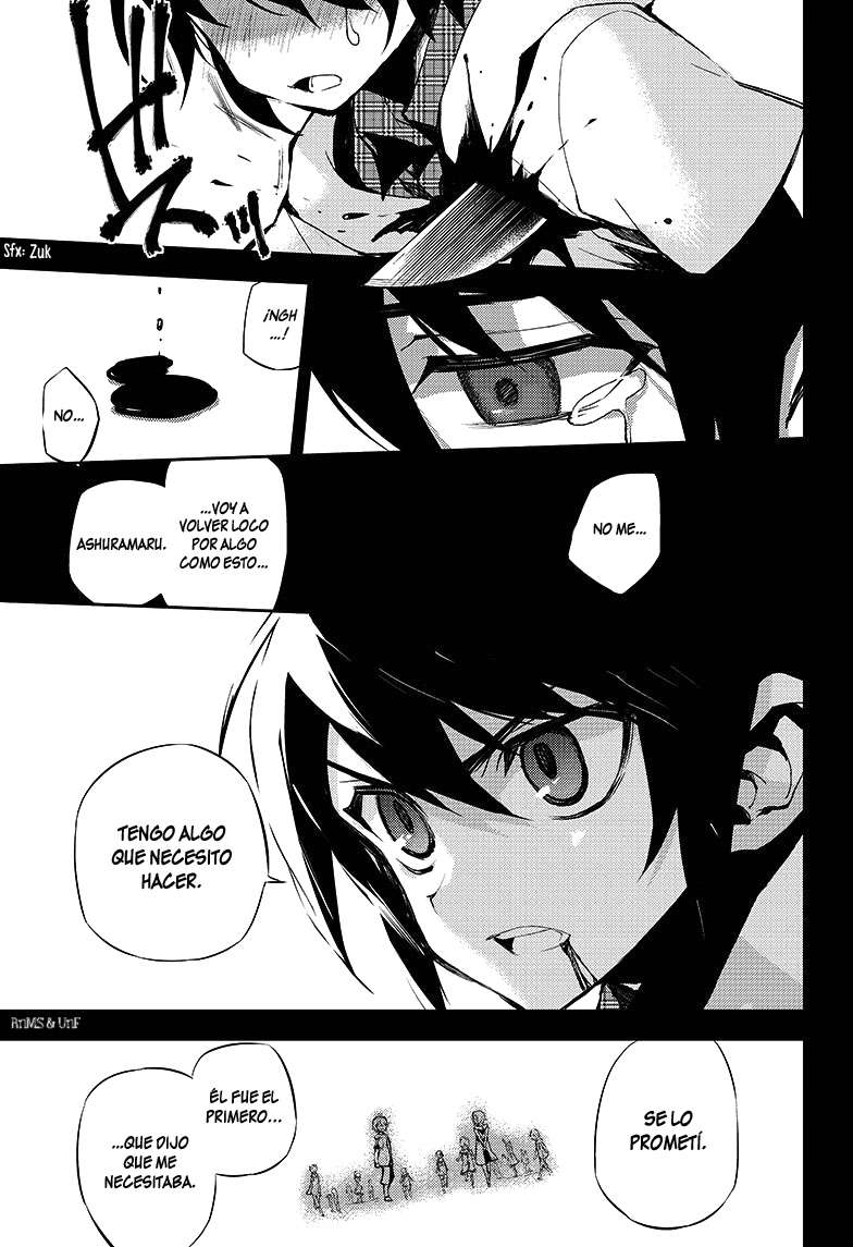 Owari no Seraph Capitulo 20: La pesadilla del demonio página 35