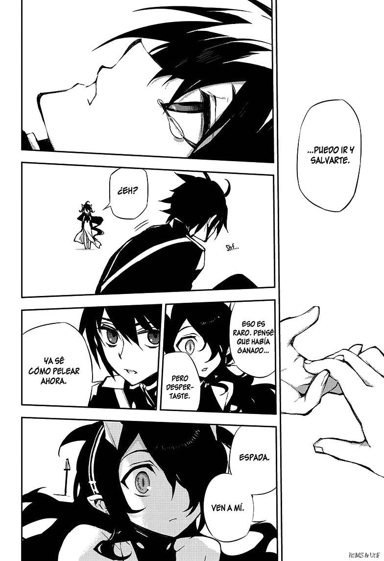 Owari no Seraph Capitulo 20: La pesadilla del demonio página 37
