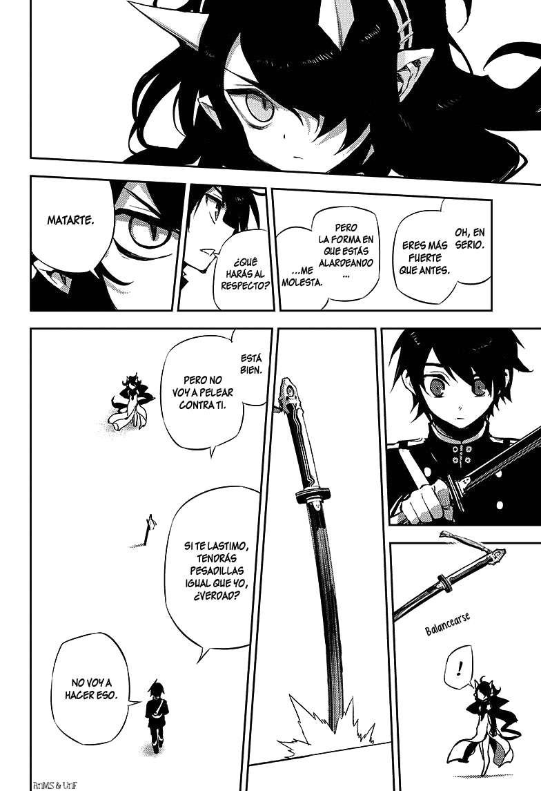 Owari no Seraph Capitulo 20: La pesadilla del demonio página 39