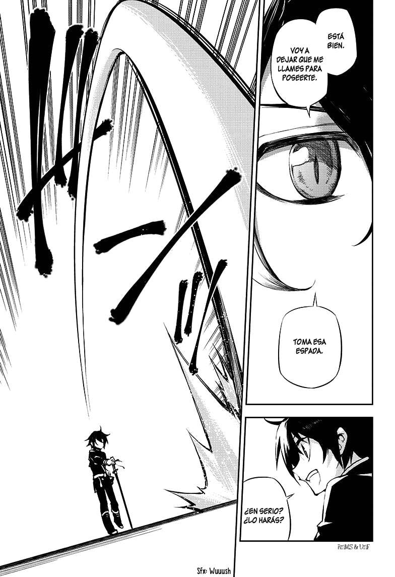 Owari no Seraph Capitulo 20: La pesadilla del demonio página 42