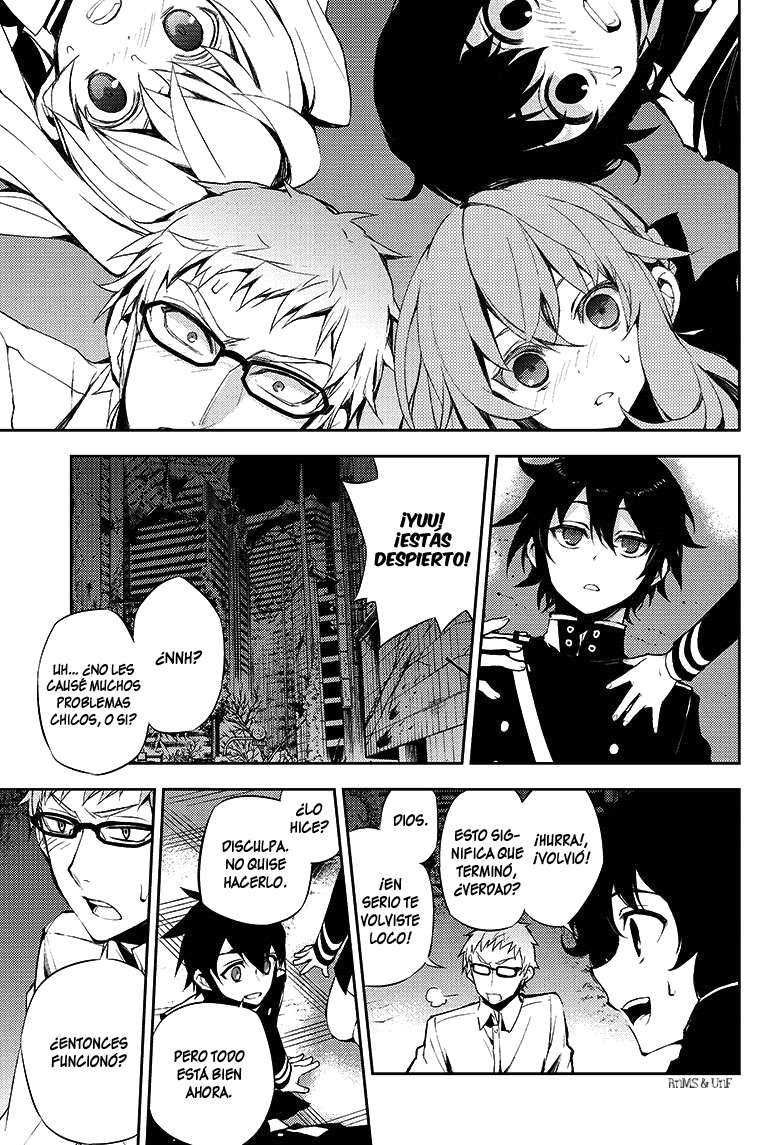 Owari no Seraph Capitulo 20: La pesadilla del demonio página 44