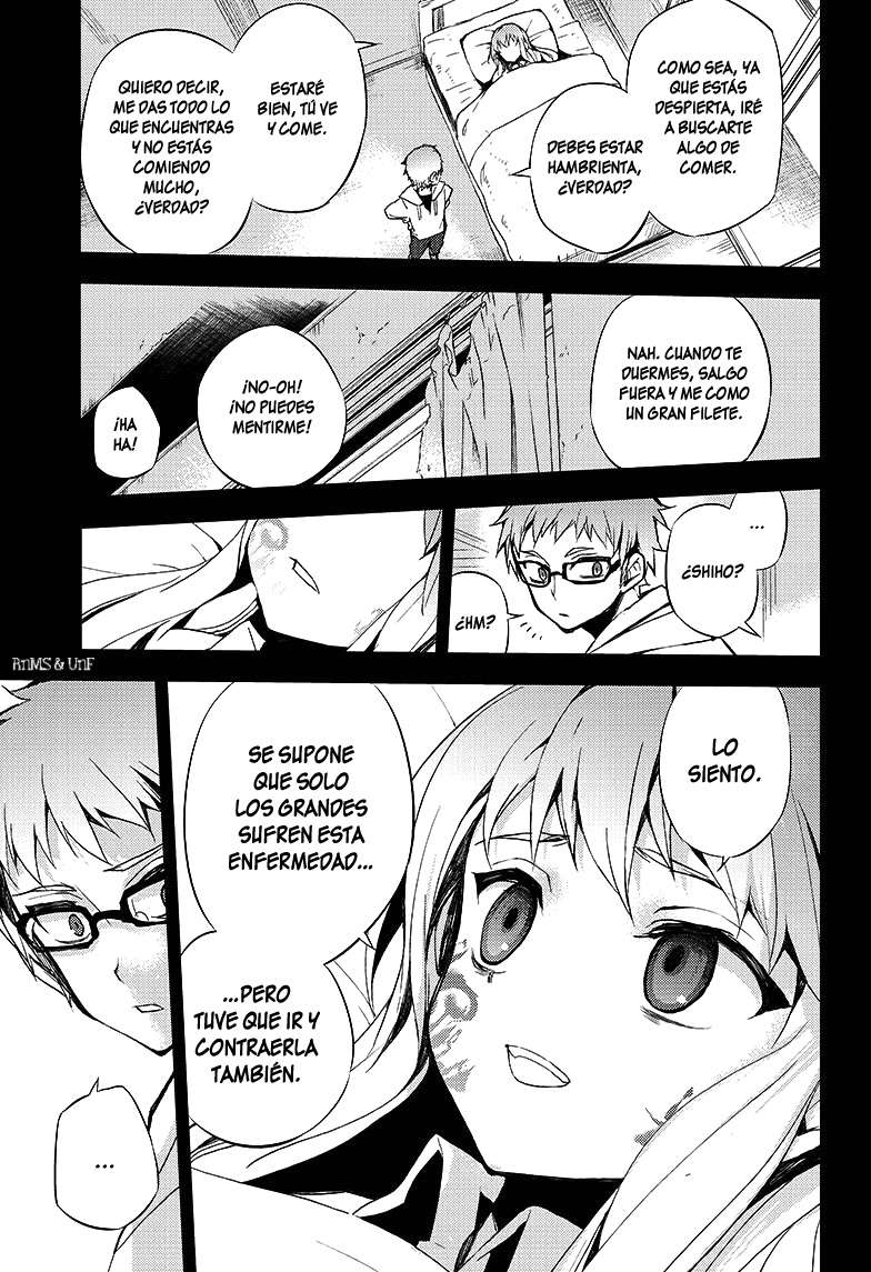 Owari no Seraph Capitulo 21: La caja de Kiseki-O página 14