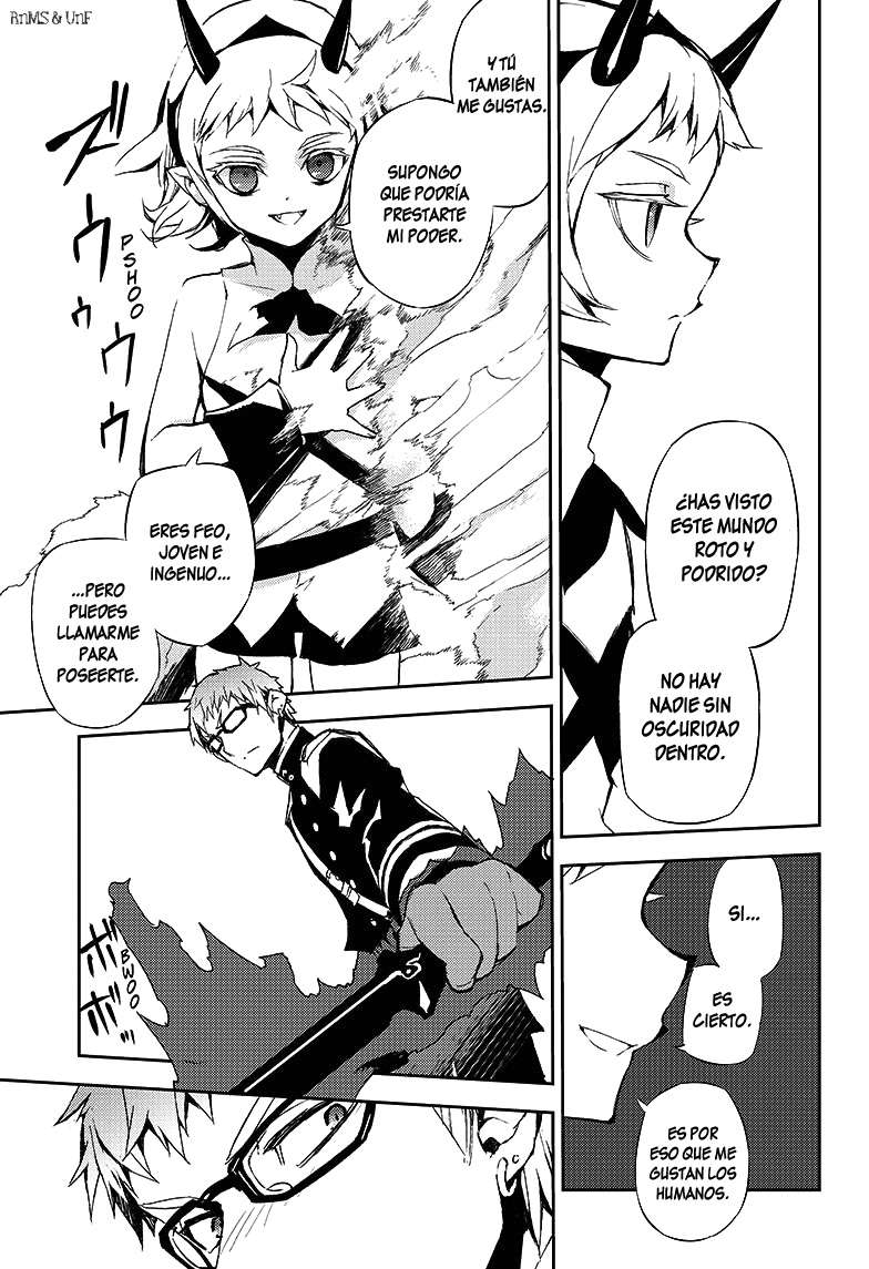 Owari no Seraph Capitulo 21: La caja de Kiseki-O página 33