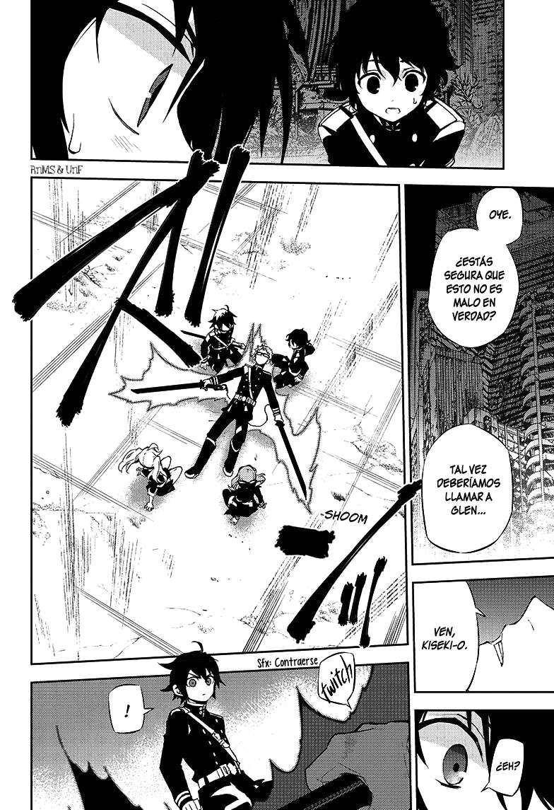 Owari no Seraph Capitulo 21: La caja de Kiseki-O página 34
