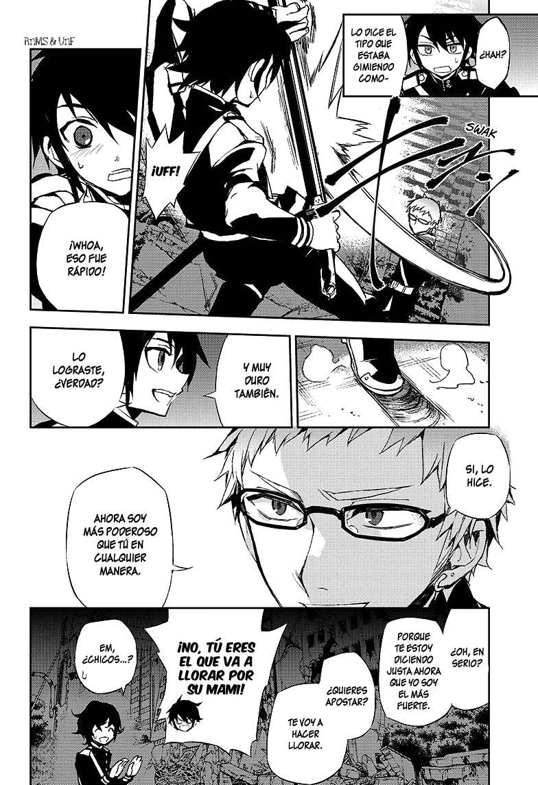 Owari no Seraph Capitulo 21: La caja de Kiseki-O página 36
