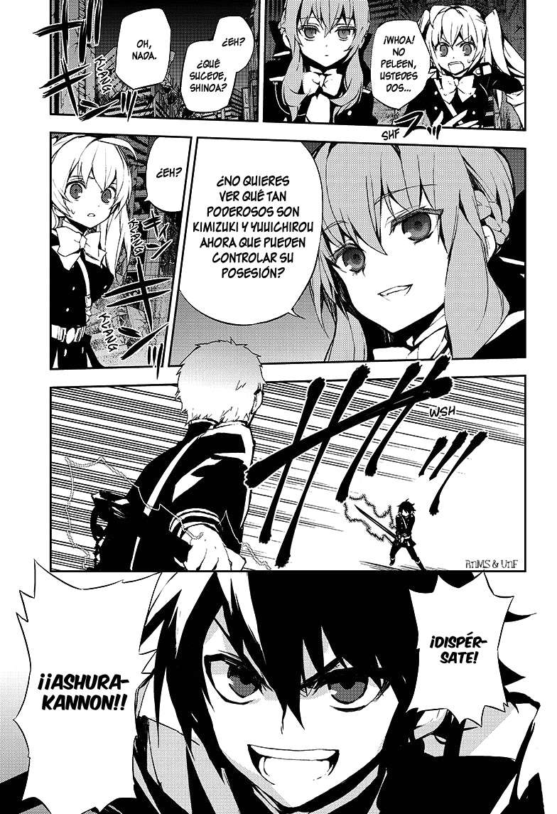Owari no Seraph Capitulo 21: La caja de Kiseki-O página 37