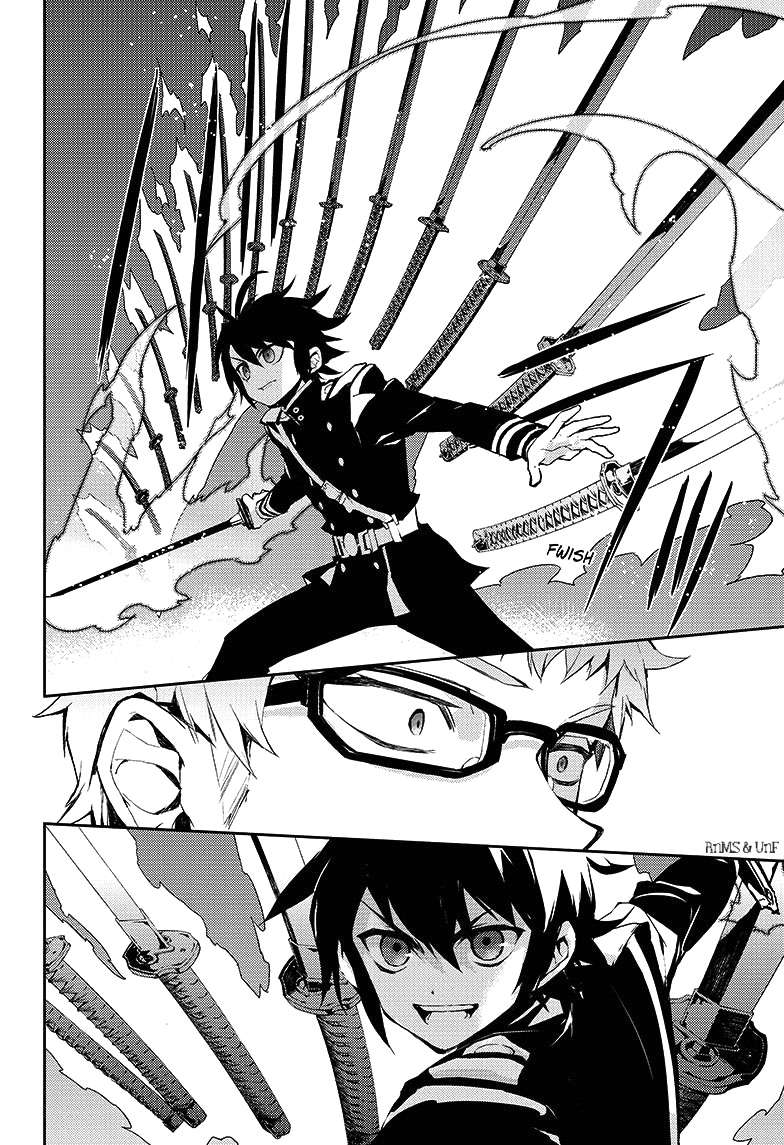 Owari no Seraph Capitulo 21: La caja de Kiseki-O página 38