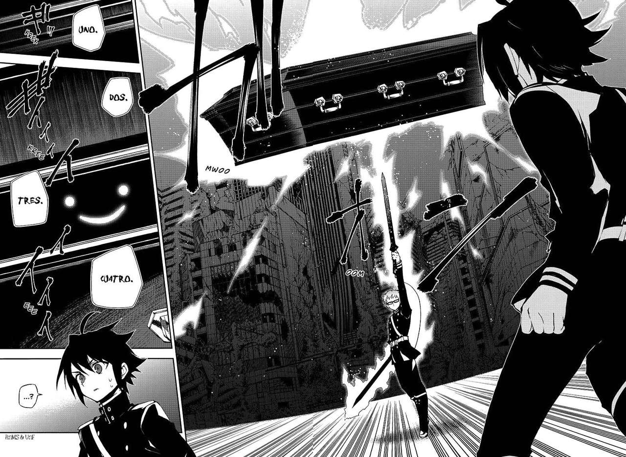 Owari no Seraph Capitulo 21: La caja de Kiseki-O página 40