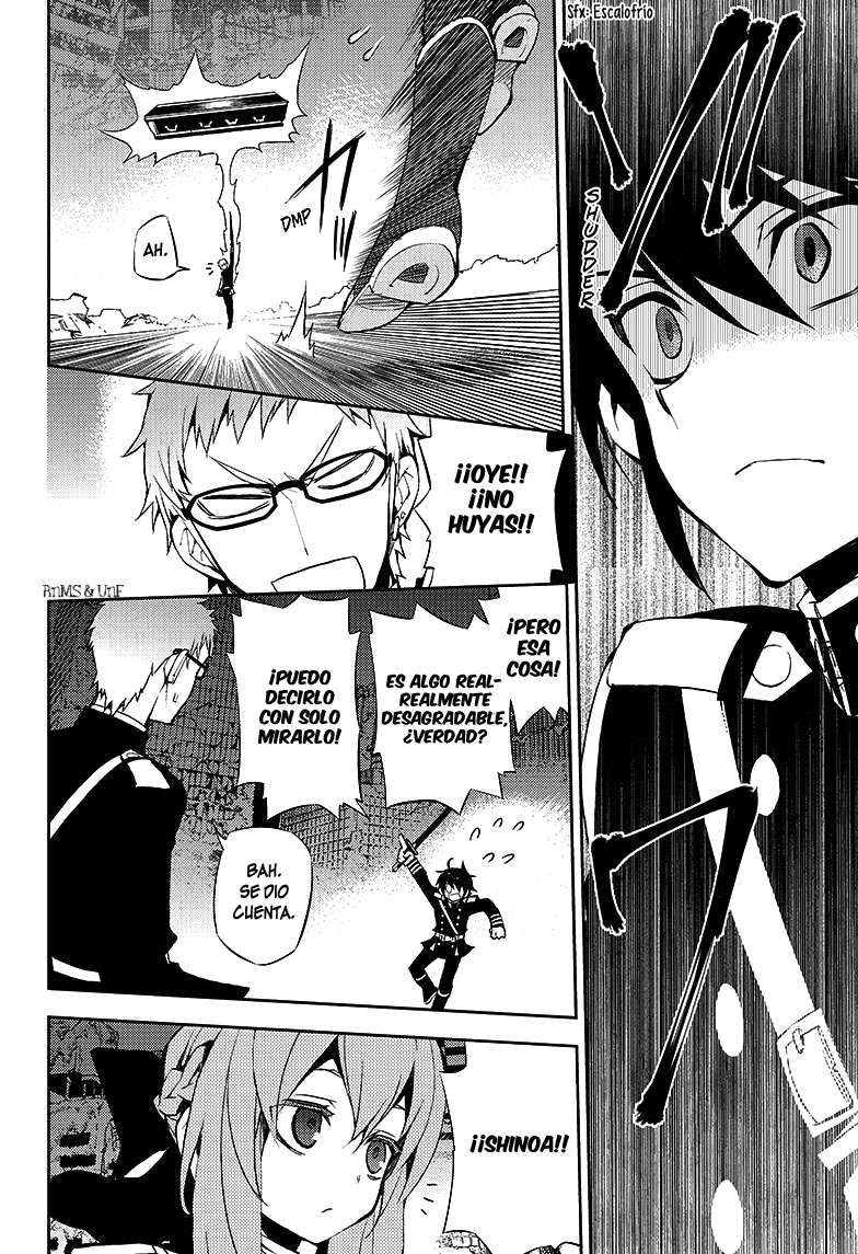 Owari no Seraph Capitulo 21: La caja de Kiseki-O página 41
