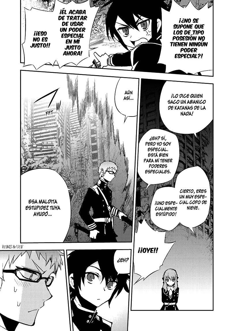Owari no Seraph Capitulo 21: La caja de Kiseki-O página 42