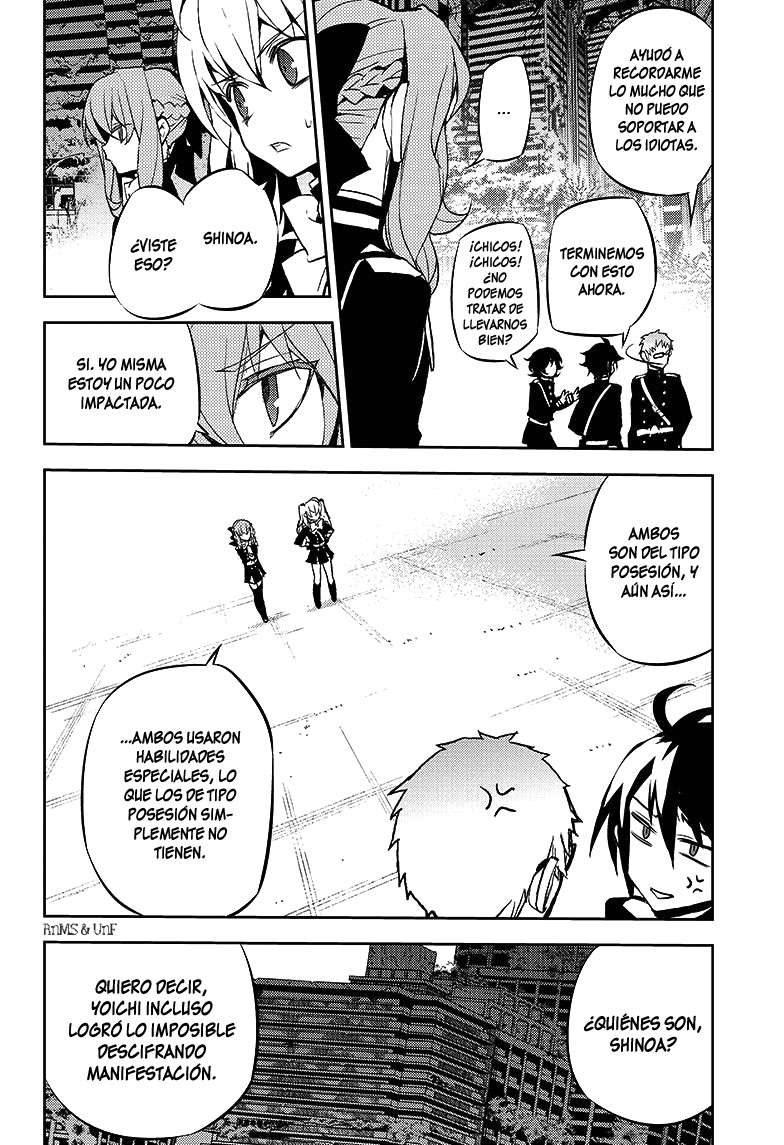 Owari no Seraph Capitulo 21: La caja de Kiseki-O página 43