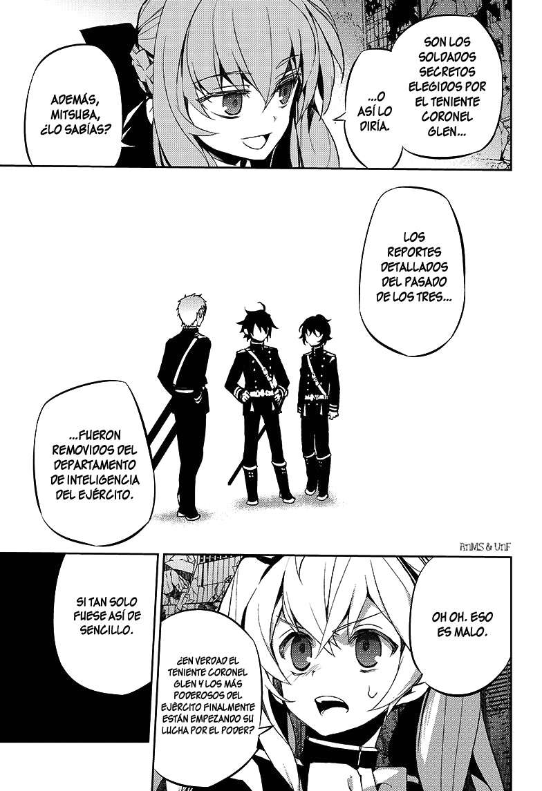 Owari no Seraph Capitulo 21: La caja de Kiseki-O página 44