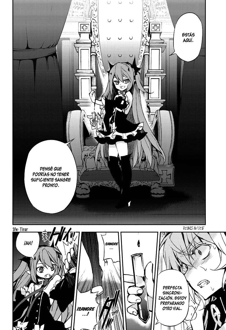 Owari no Seraph Capitulo 22: El tabú de Krul página 14