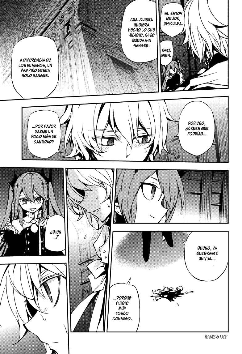 Owari no Seraph Capitulo 22: El tabú de Krul página 17