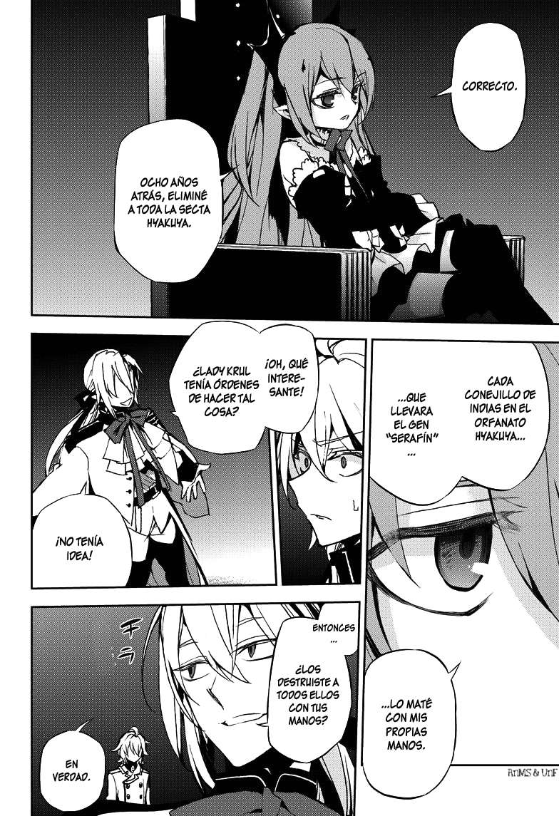 Owari no Seraph Capitulo 22: El tabú de Krul página 24
