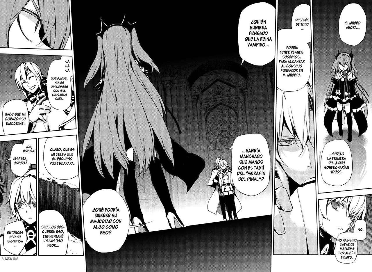 Owari no Seraph Capitulo 22: El tabú de Krul página 32